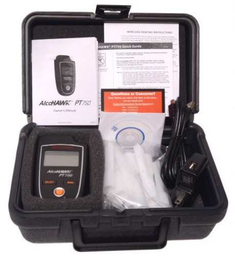 AlcoHAWK PT750 Professional Breathalyzer Kit