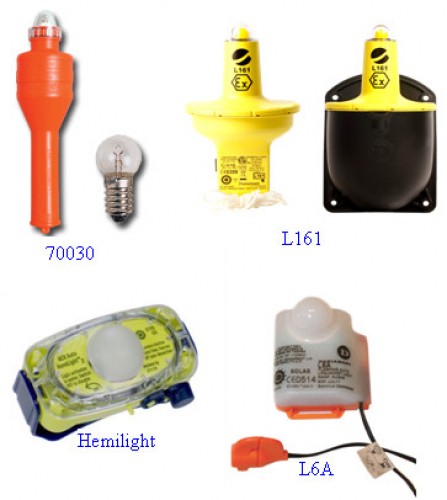 Lifesaving signal light all types