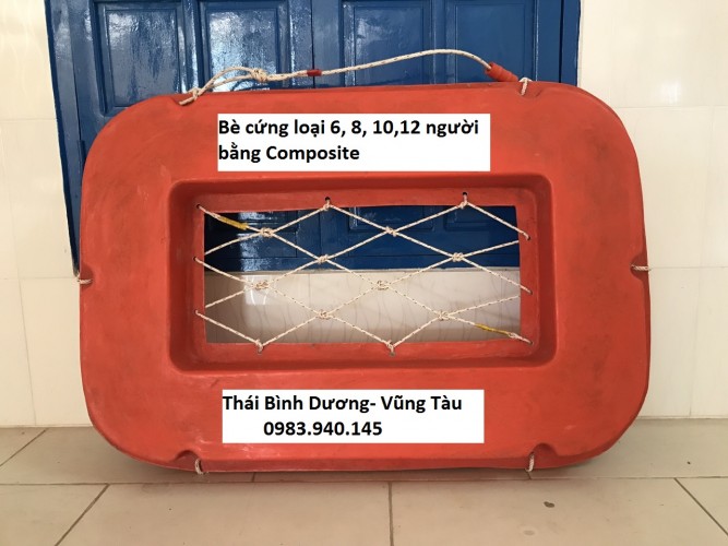 Bè cứu sinh bằng composite 6,8,10,12,16 người