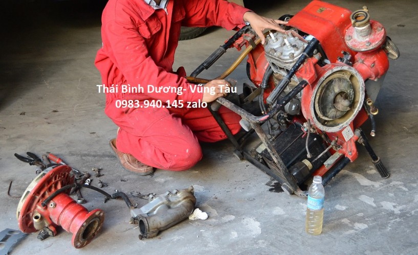 Repair fire Pump in Vung Tai city, Vietnam